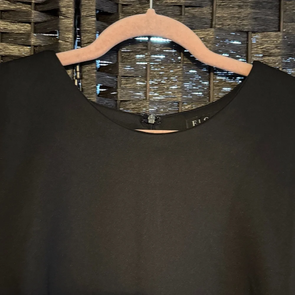 ELOQUII Black Bell Sleeve Dress Size 14 - Picture 5 of 8